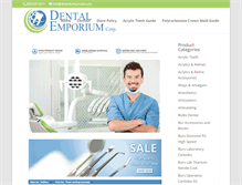 Tablet Screenshot of dentalemporium.com